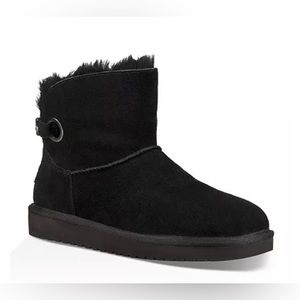 Koolaburra by UGG Suede Buckle Short Boot